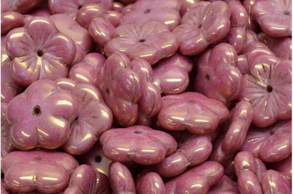 Apple Flower Beads 14x14mm - Image 1