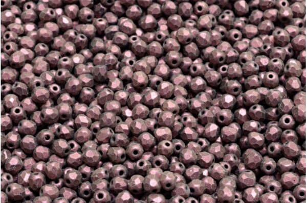 Firepolished Round Beads 3mm - Image 1
