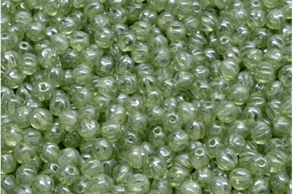 Melon Beads 4x4mm - Image 1