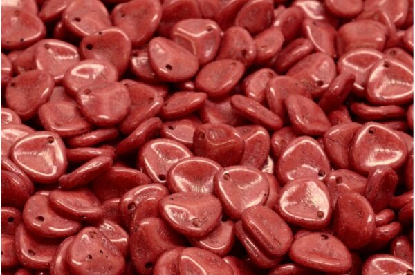 Rose Petal Beads 8x7mm - Image 1