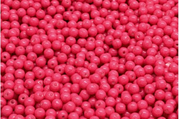 Round Druck Beads 3mm - Imagen 1