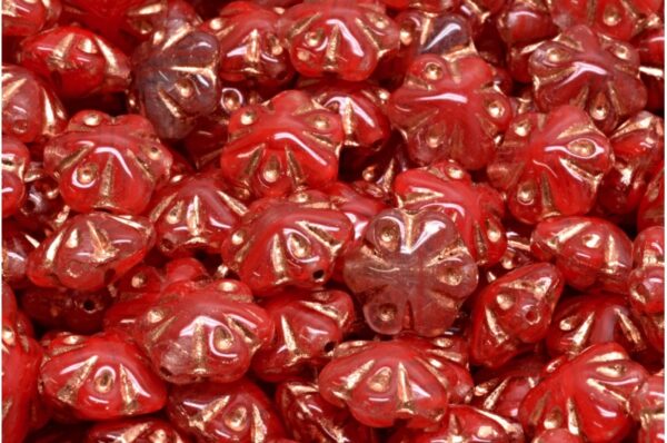 Folklore Flower Beads 11x11mm - Image 1