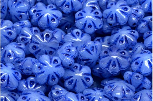 Folklore Flower Beads 11x11mm - Image 1