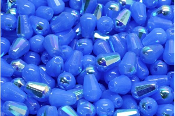 Firepolished Drop Beads 8x6mm - Imagen 1