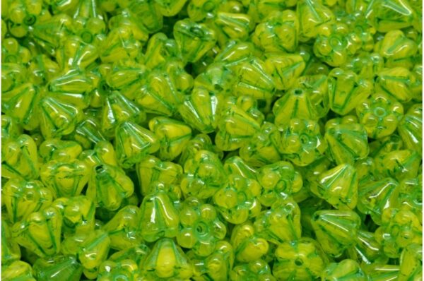 Bell Flower Beads 4x6mm - Image 1