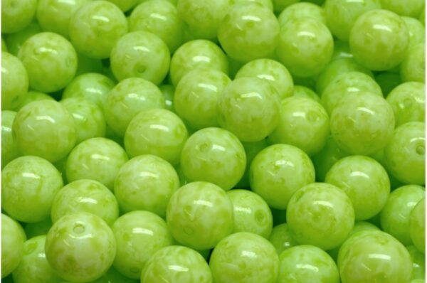 Round Druck Beads 8mm - Image 1