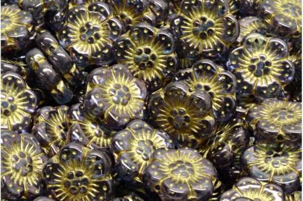 Boho Flower Beads 14x14mm - Image 1