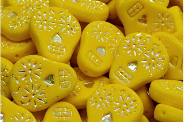 Sugar Skull Beads 20x16mm - Imagen 1