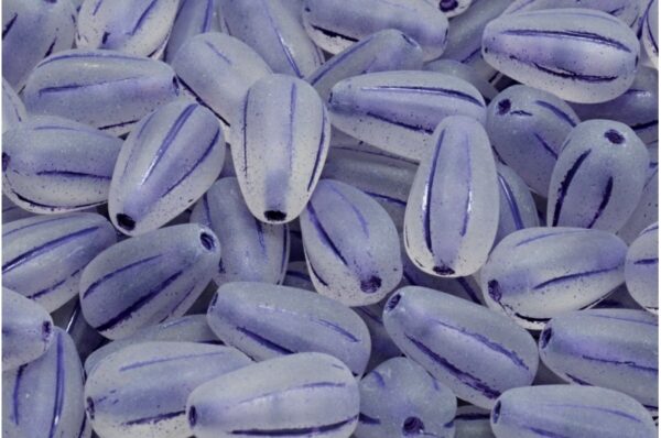 Drop Melon Beads 13x8mm - Image 1