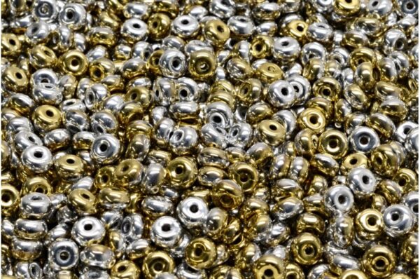Rondelle Druck Beads 2,5x4mm - Image 1