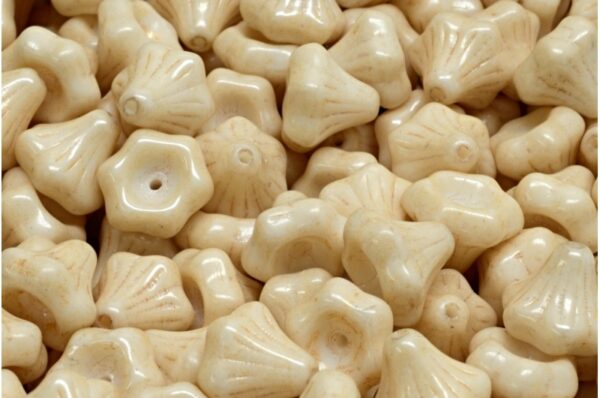 Flower Bell Beads 9x9mm - Image 1