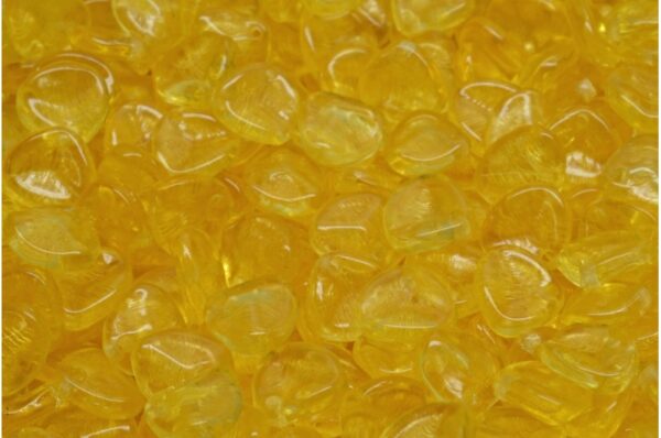 Rose Petal Beads 8x7mm - Image 1