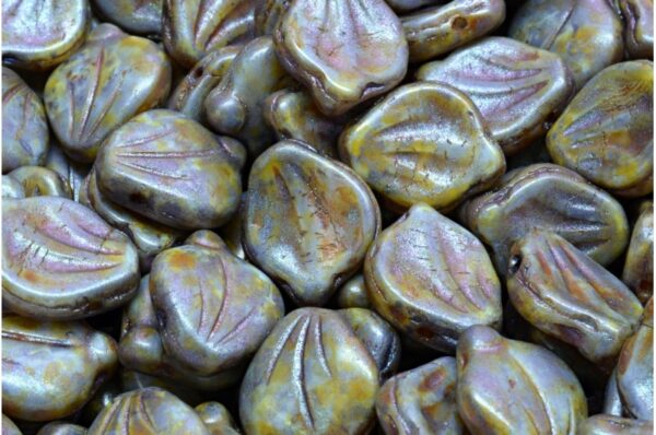 Peony Petal Beads 12x15mm - Imagen 1