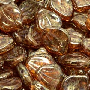 Peony Petal Beads 12x15mm