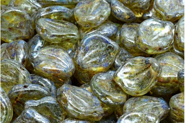Peony Petal Beads 12x15mm - Imagen 1