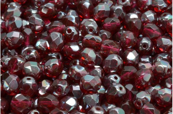 Firepolished Round Beads 6mm - Image 1