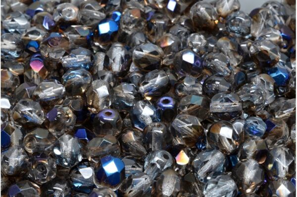 Firepolished Round Beads 6mm - Image 1