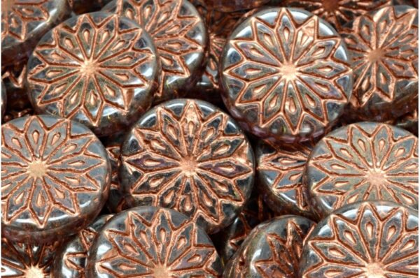 Origami Flower Beads 18x18mm - Imagen 1