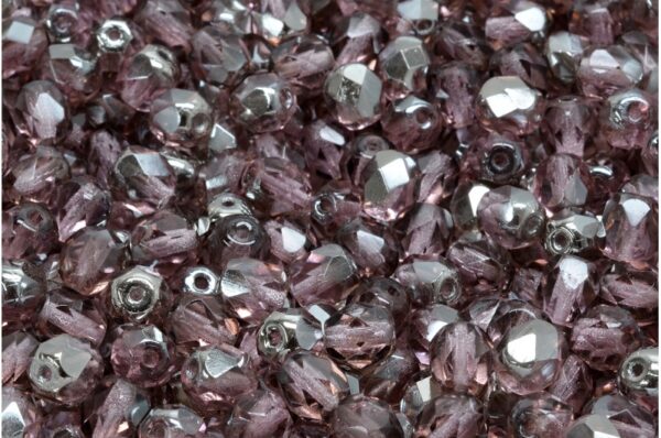 Firepolished Round Beads 6mm - Image 1