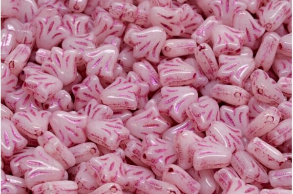 Lily Flower Beads 9x9mm - Image 1