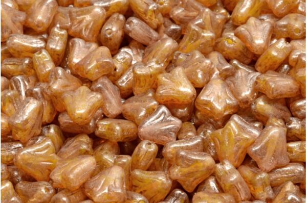 Lily Flower Beads 9x9mm - Image 1