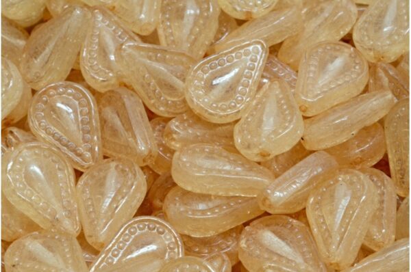 Filigree Tear Drop Beads 14x10mm - Image 1