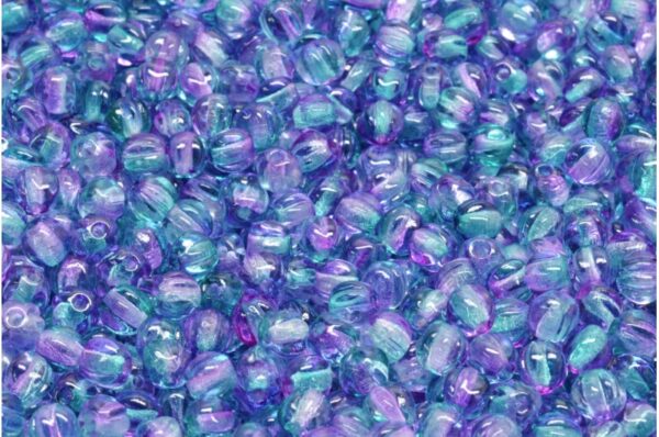 Melon Beads 4x4mm - Image 1