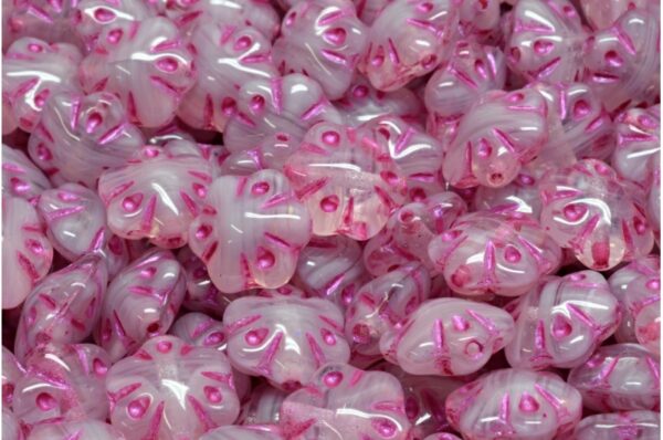 Folklore Flower Beads 11x11mm - Image 1