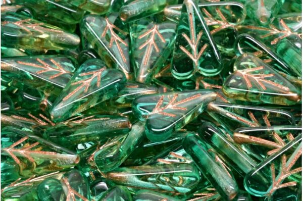 Heart Leaf Bead 16x11mm - Image 1