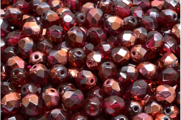Firepolished Round Beads 6mm - Image 1