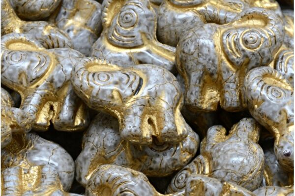 Elephant Beads 20x21mm - Image 1
