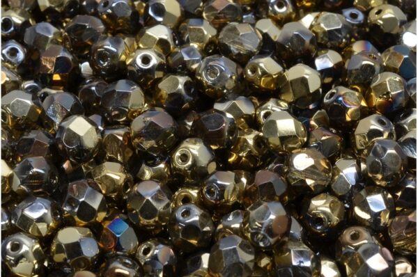 Firepolished Round Beads 6mm - Image 1