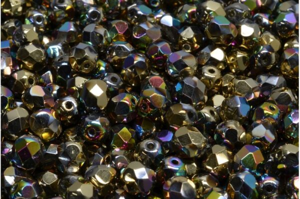 Firepolished Round Beads 6mm - Image 1