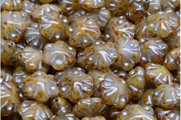 Folklore Flower Beads 11x11mm - Image 1