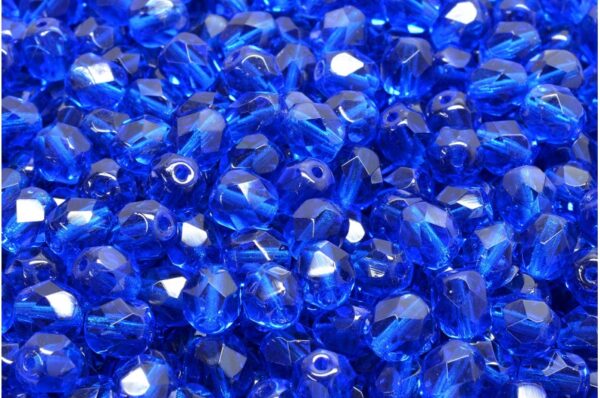 Firepolished Round Beads 6mm - Image 1