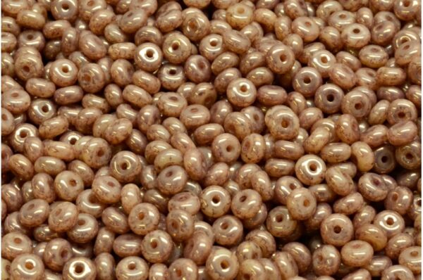 Rondelle Druck Beads 2,5x4mm - Image 1