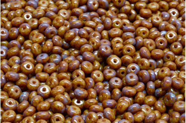 Rondelle Druck Beads 2,5x4mm - Image 1