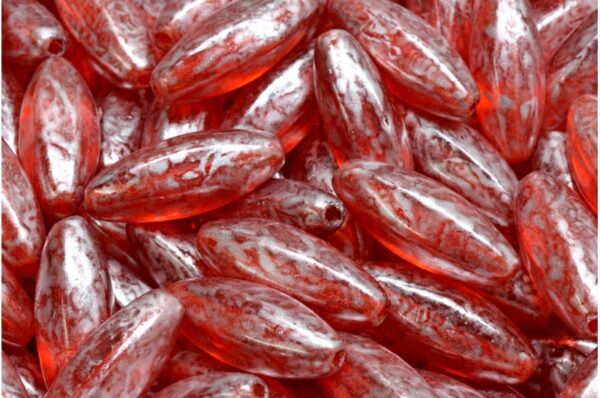 Peeled Olive beads 19x7mm - Imagen 1