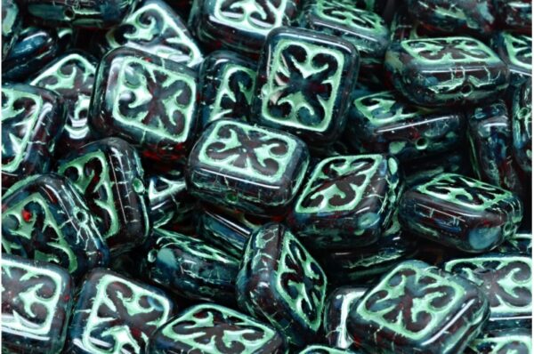 Ornamental Cushion Beads 11x12mm - Imagen 1