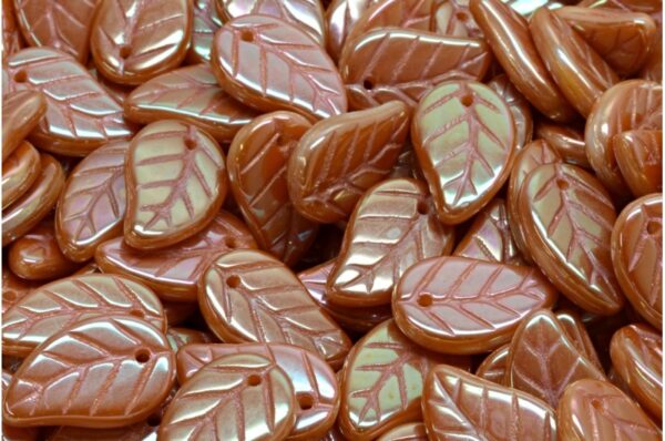 Elm Leaf Beads 14x9mm - Image 1