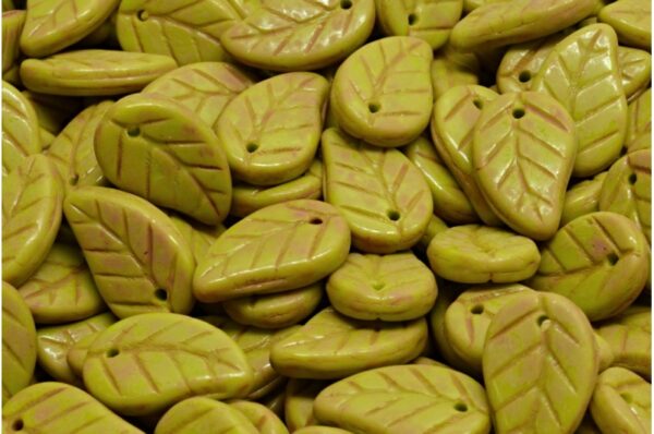 Elm Leaf Beads 14x9mm - Imagen 1