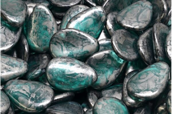 Anemone Petal Beads 11x16mm - Image 1