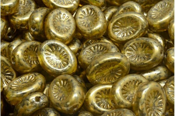 Kiwi Beads 14x10mm - Image 1