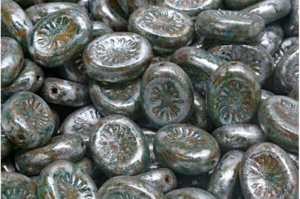 Kiwi Beads 14x10mm - Image 1