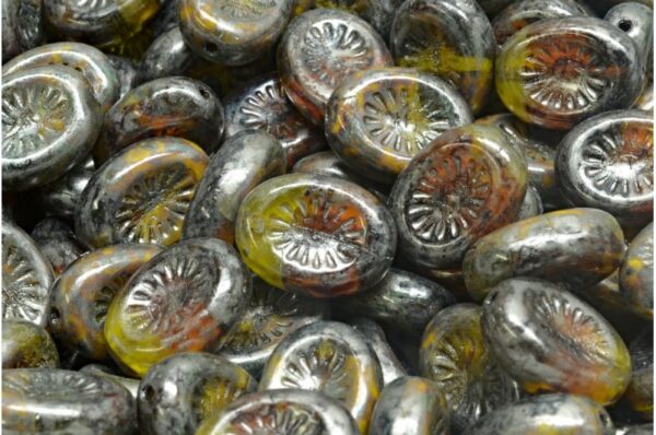 Kiwi Beads 14x10mm - Image 1