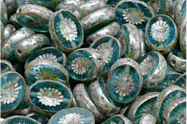 TCB Kiwi Beads 14x10mm - Image 1