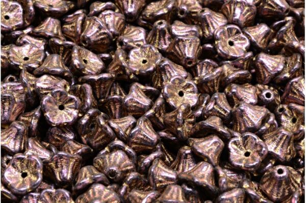 Bell Flower Cup Beads 7x5mm - Image 1