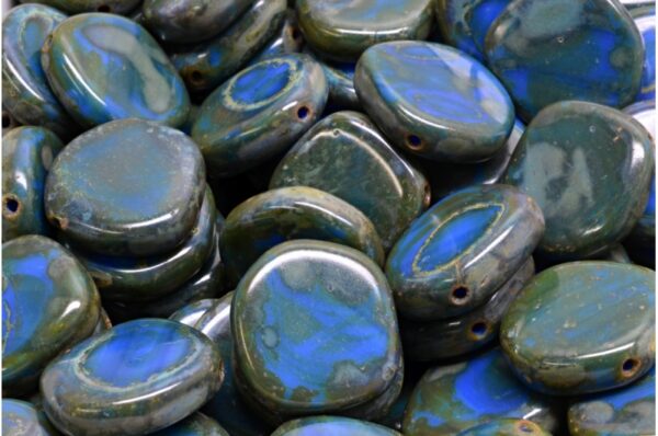 8edged Flat Beads 15x15mm - Imagen 1