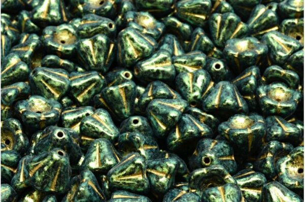 Bell Flower Beads 6x8mm - Imagen 1