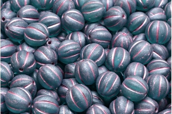 Melon Beads 8x8mm - Image 1
